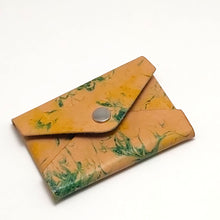 Load image into Gallery viewer, Marbling Letter Envelope Style Business Card Holder
