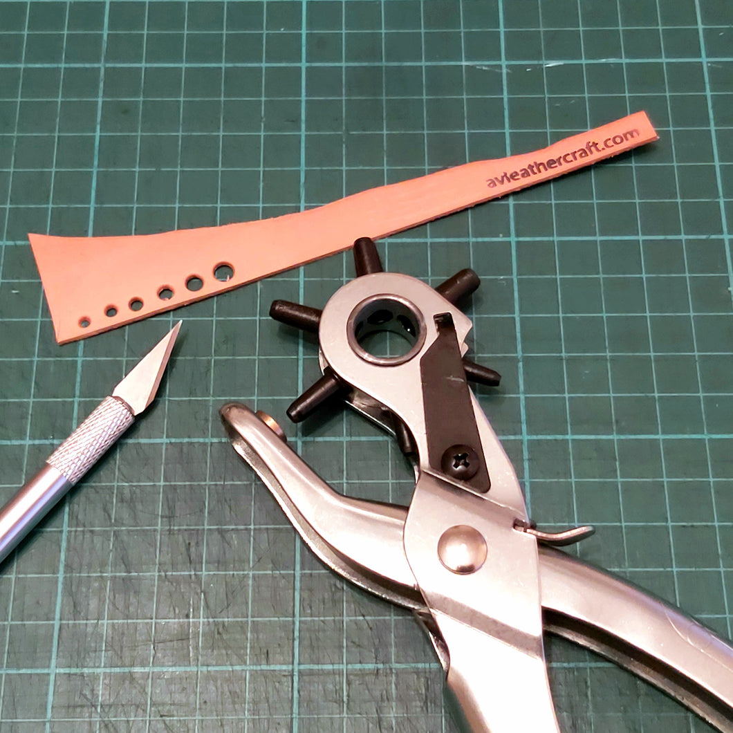 Leather Hole Puncher for DIY Leather Craft 